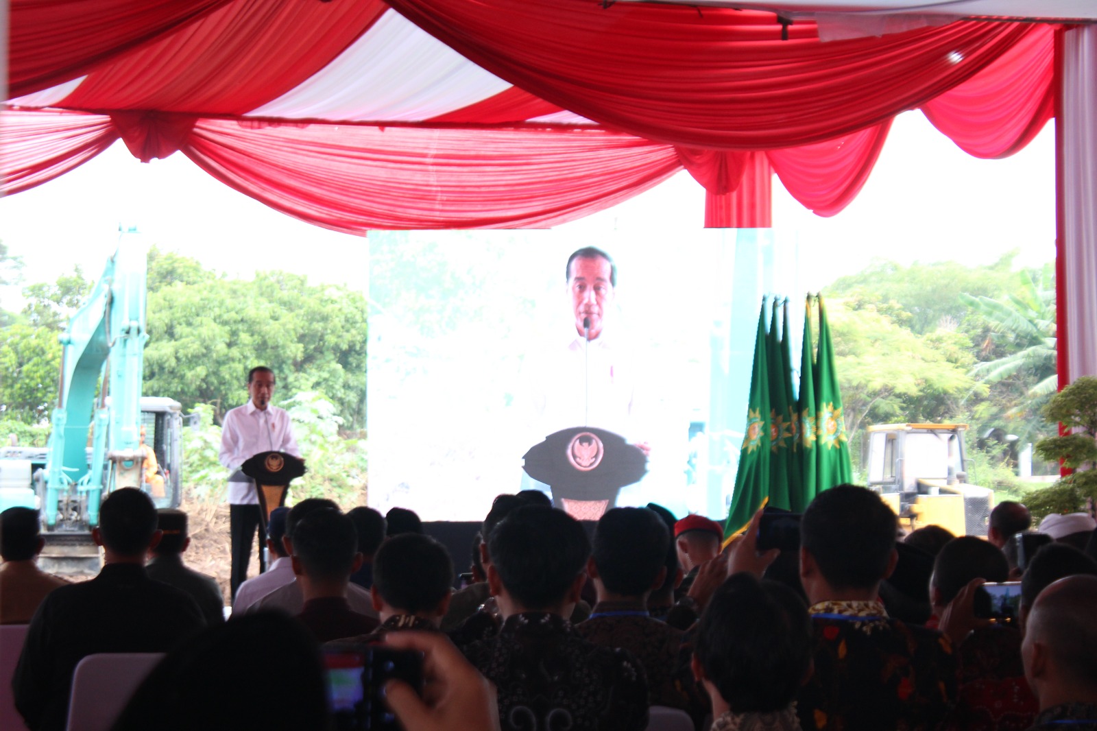 Sowan ke UMP, Jokowi: UMP bagian dari Pembuka Gerbang Generasi Emas Bangsa