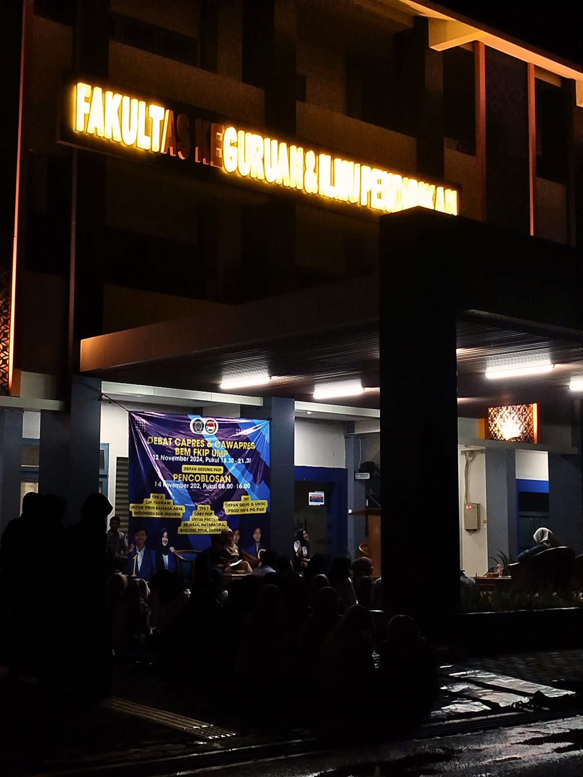 Minimnya Atensi Demokrasi Kampus : Debat Calon Presiden dan Wakil Presiden BEM FKIP Jadi Sorotan