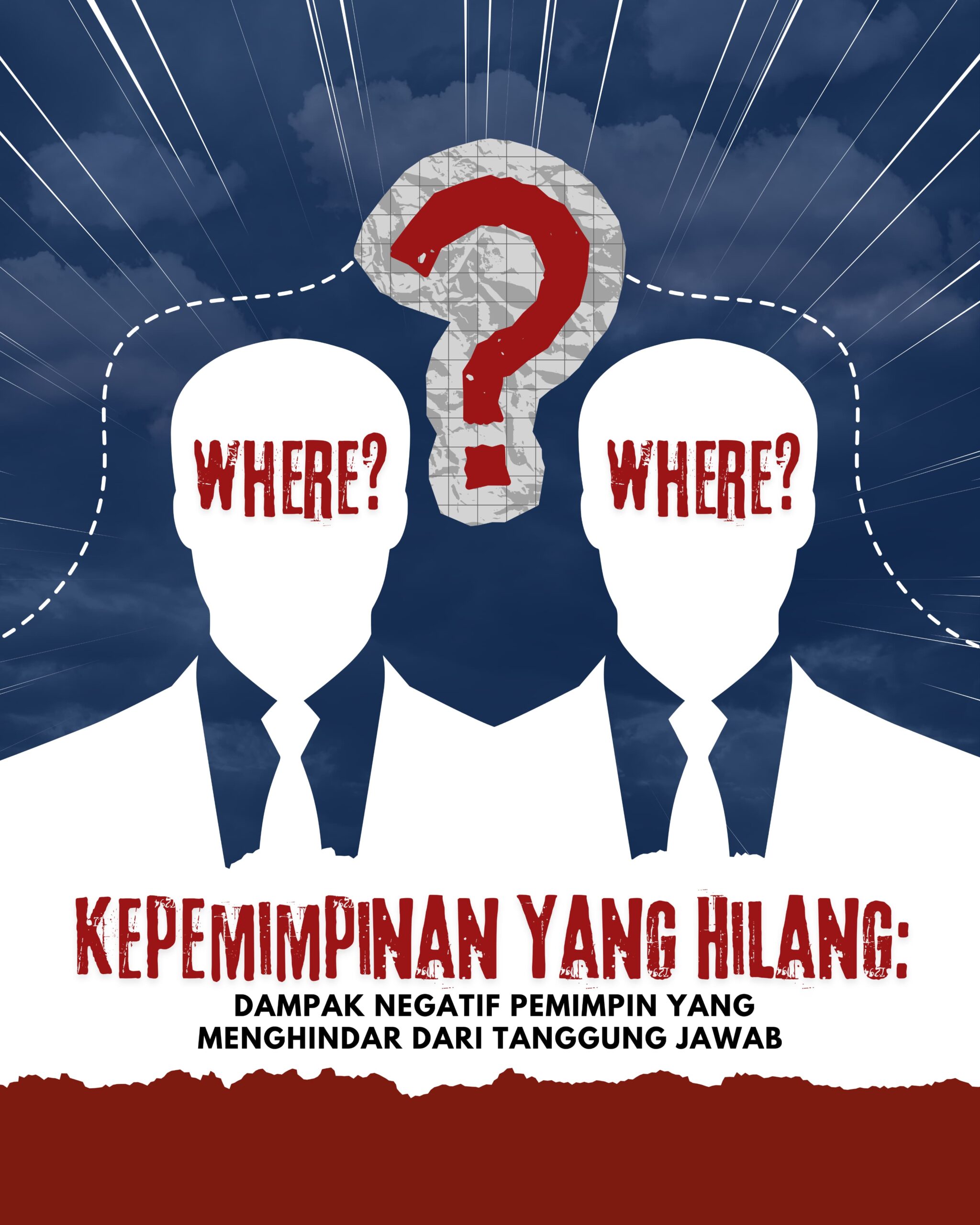 Kepemimpinan yang Hilang: Dampak Negatif Pemimpin yang Menghindar dari Tanggung Jawab