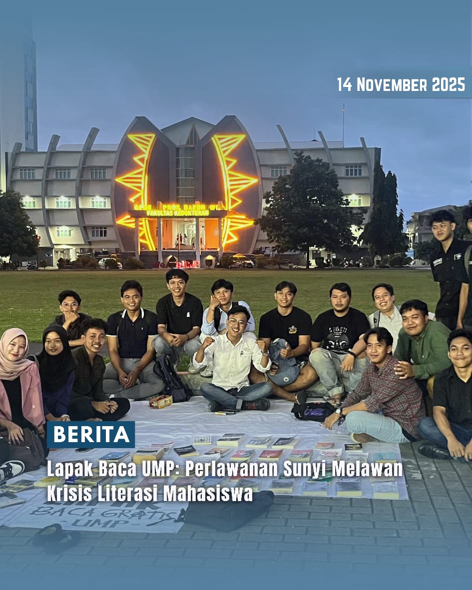 Lapak Baca UMP: Perlawanan Sunyi Melawan Krisis Literasi Mahasiswa