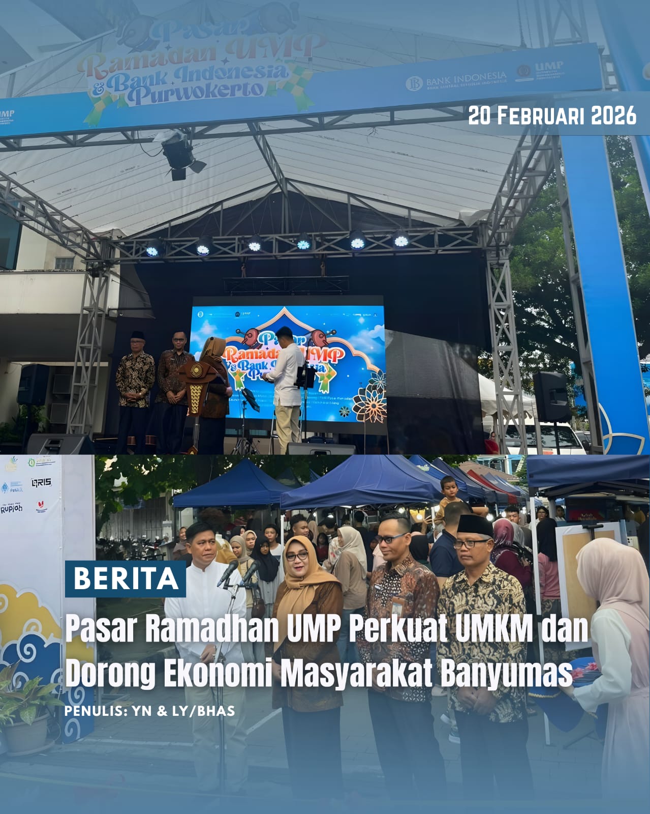 Pasar Ramadhan UMP Perkuat UMKM dan Dorong Ekonomi Masyarakat Banyumas