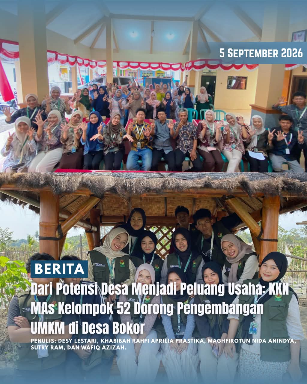 Dari Potensi Desa Menjadi Peluang Usaha: KKN MAs Kelompok 52 Dorong Pengembangan UMKM di Desa Bokor